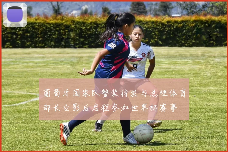 葡萄牙国家队整装待发与总理体育部长合影后启程参加世界杯赛事